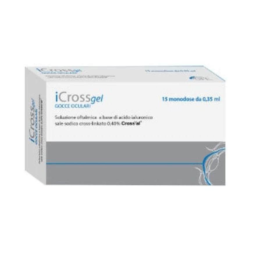 ICROSS GEL gocce oculari 15 monodose da 0,35 ml