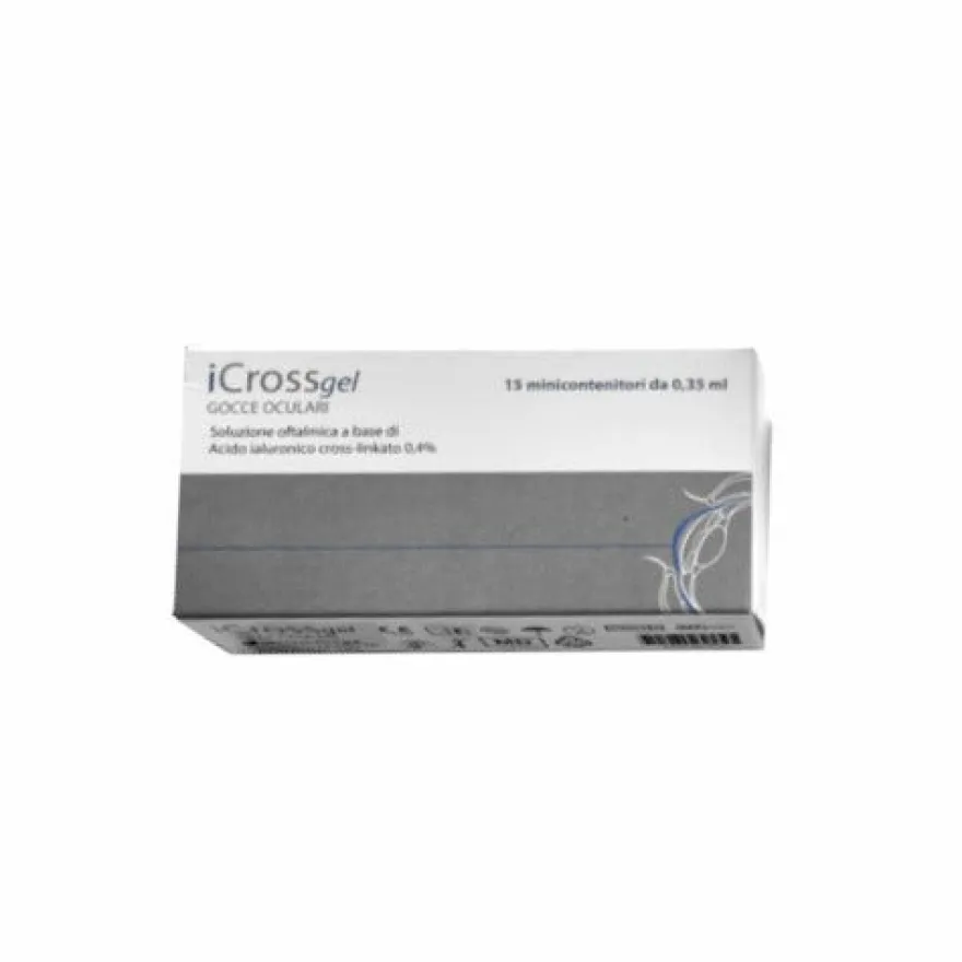ICROSS gocce oculari 15 monodose da 0,35 ml