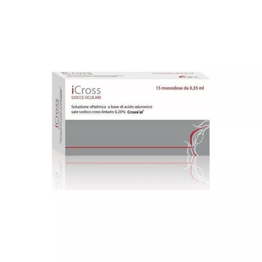 ICROSS gocce oculari 15 monodose da 0,35 ml