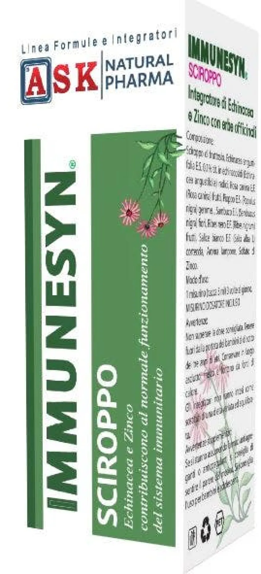 IMMUNESYN SCIROPPO 180ML