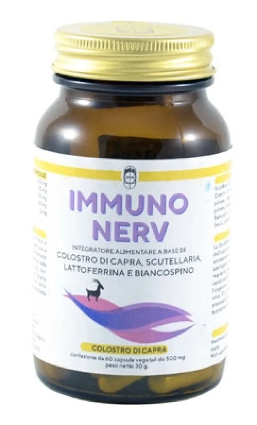 IMMUNO NERV COLOSTRO CAPR60CPS