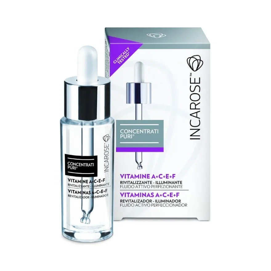 Incarose Concentrati Puri Vitamine A+C+E+F 15ml