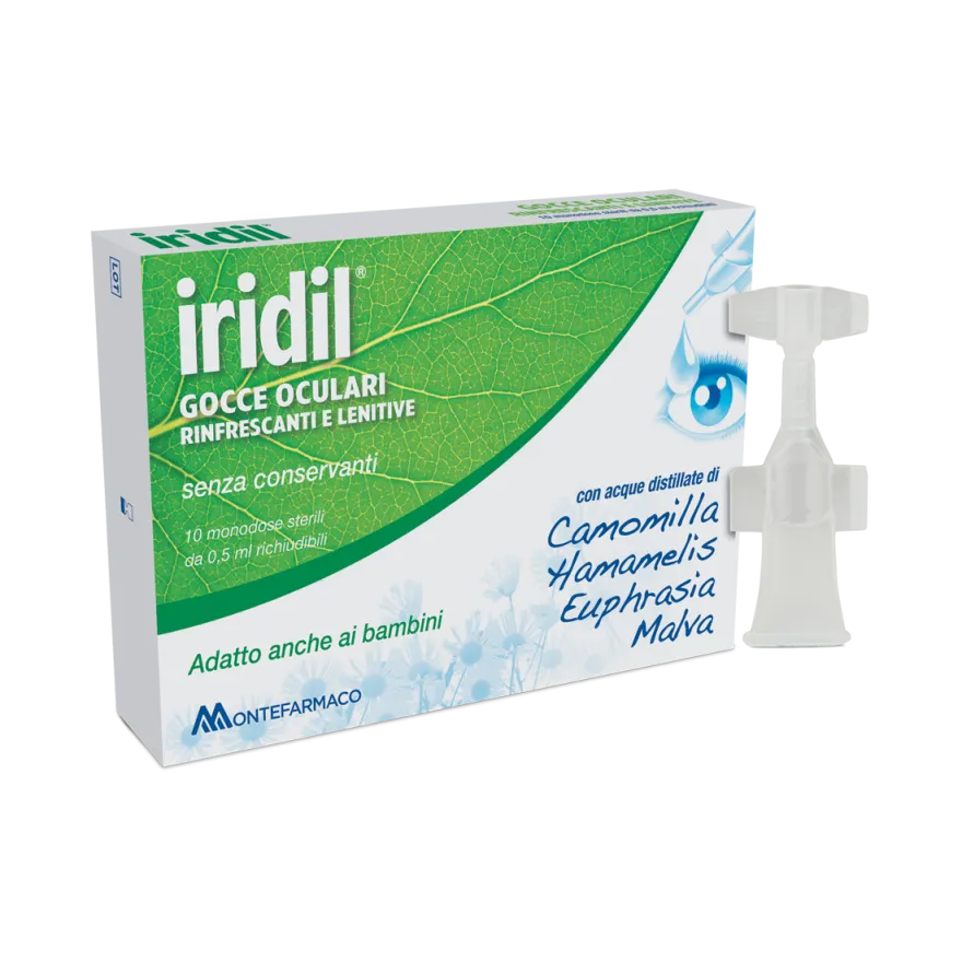 Iridil Gocce Oculari 10 Monodose 0,5ml