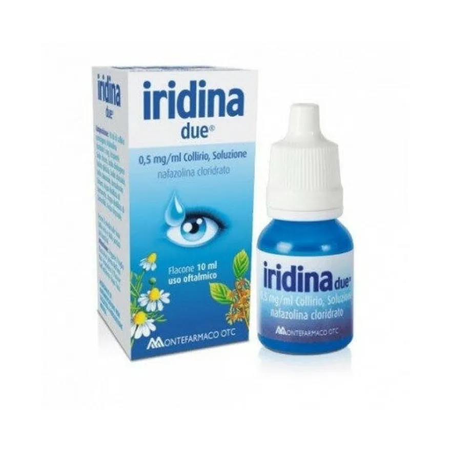 Iridina Due Collirio 10ml 0,5mg/ml