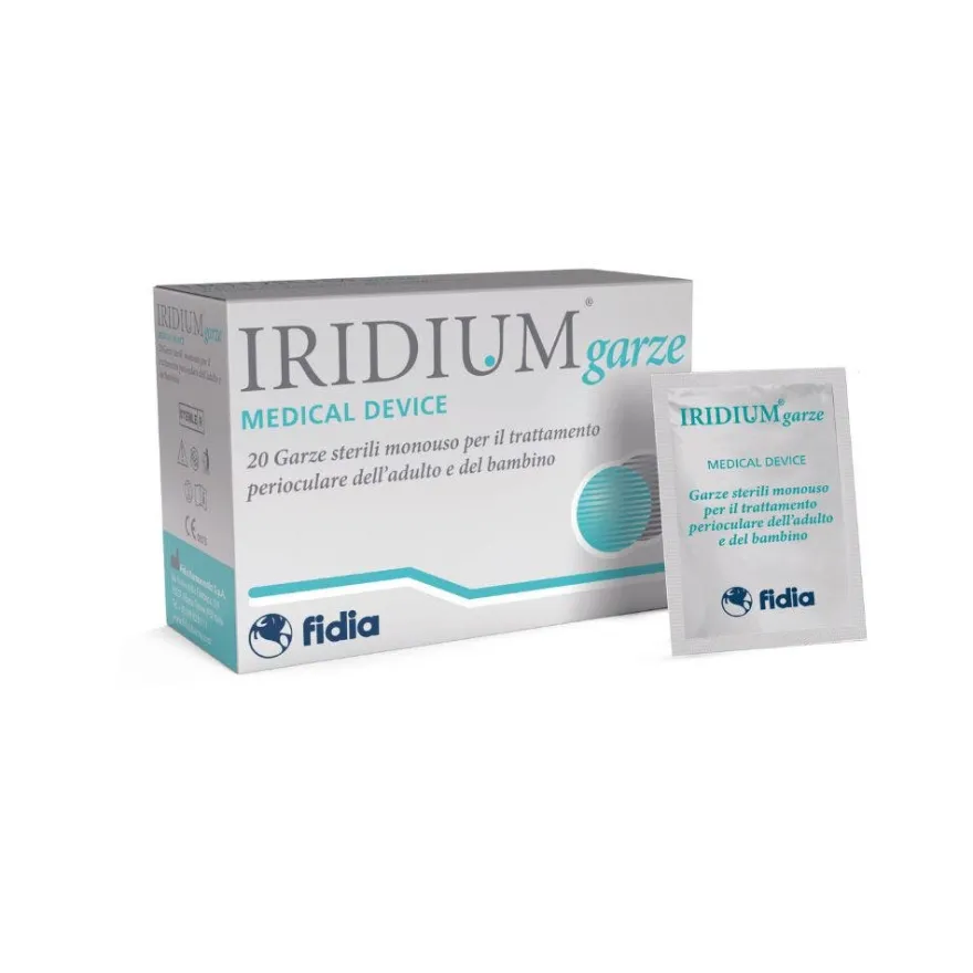 Iridium Garza Oculare Med 20 Pezzi - Protezione e Comfort