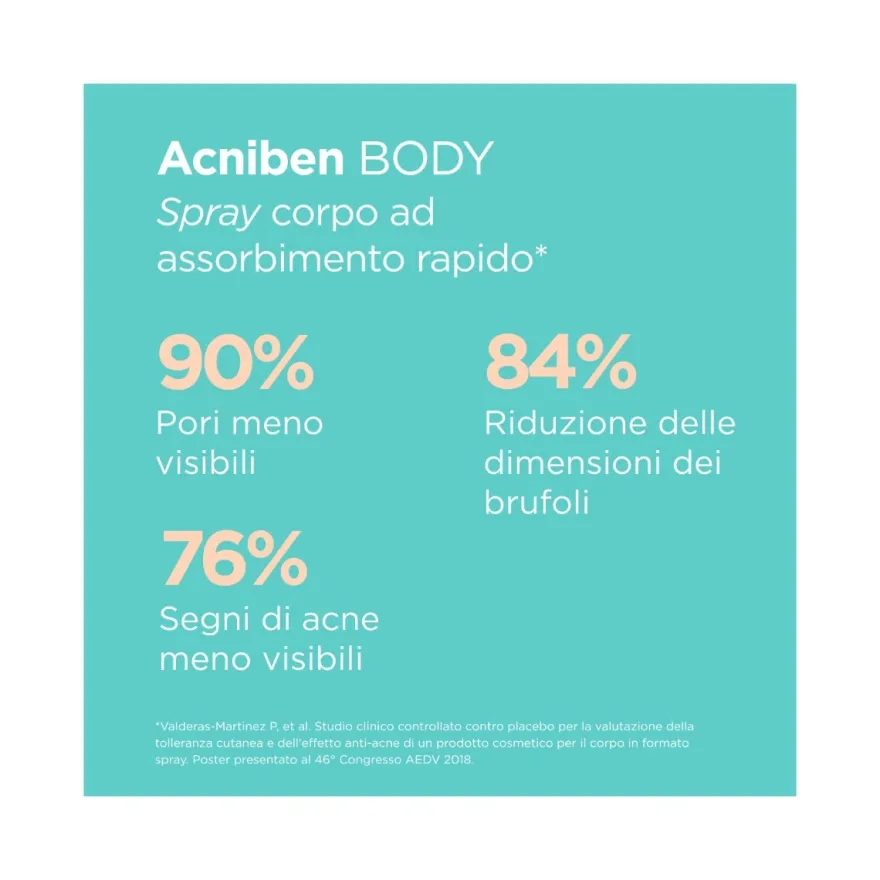 Isdin Acniben Body Spray Antiacne 150ml - Trattamento Corpo