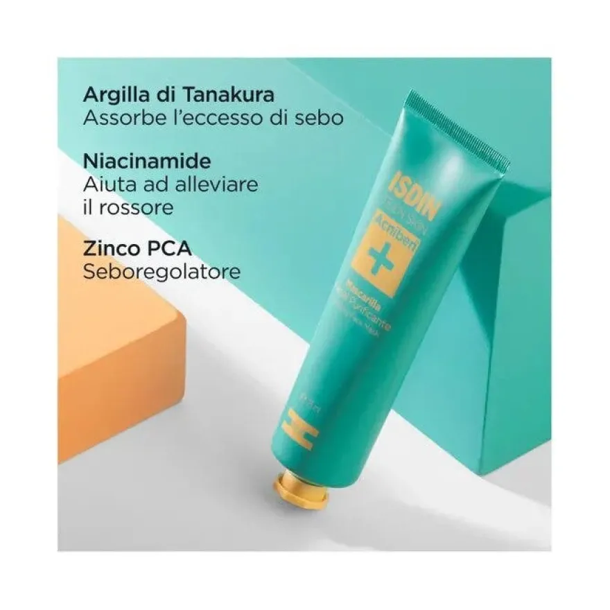 Isdin Acniben Maschera Viso Purificante 75ml