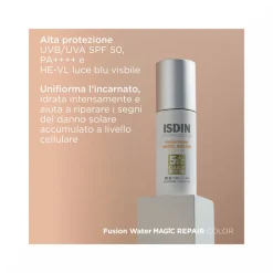 Isdin Fotoprotector Fusion Water Magic Repair Color 50ml SPF50