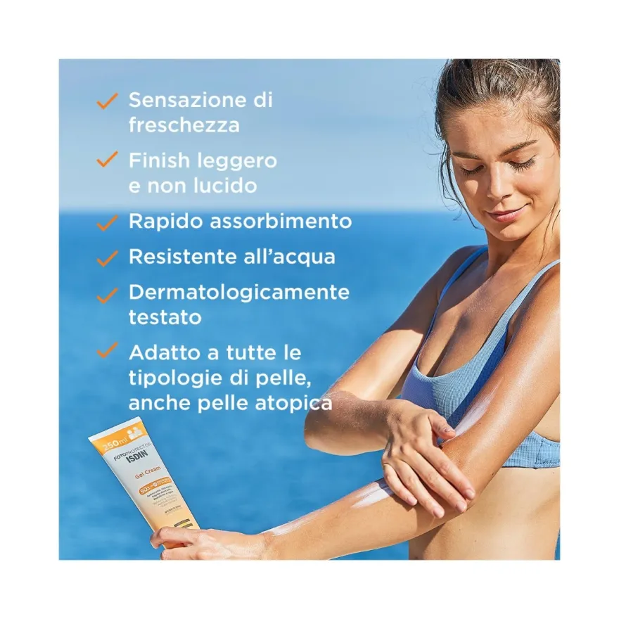 Isdin Fotoprotector SPF50+ Gel Crema Solare 250ml