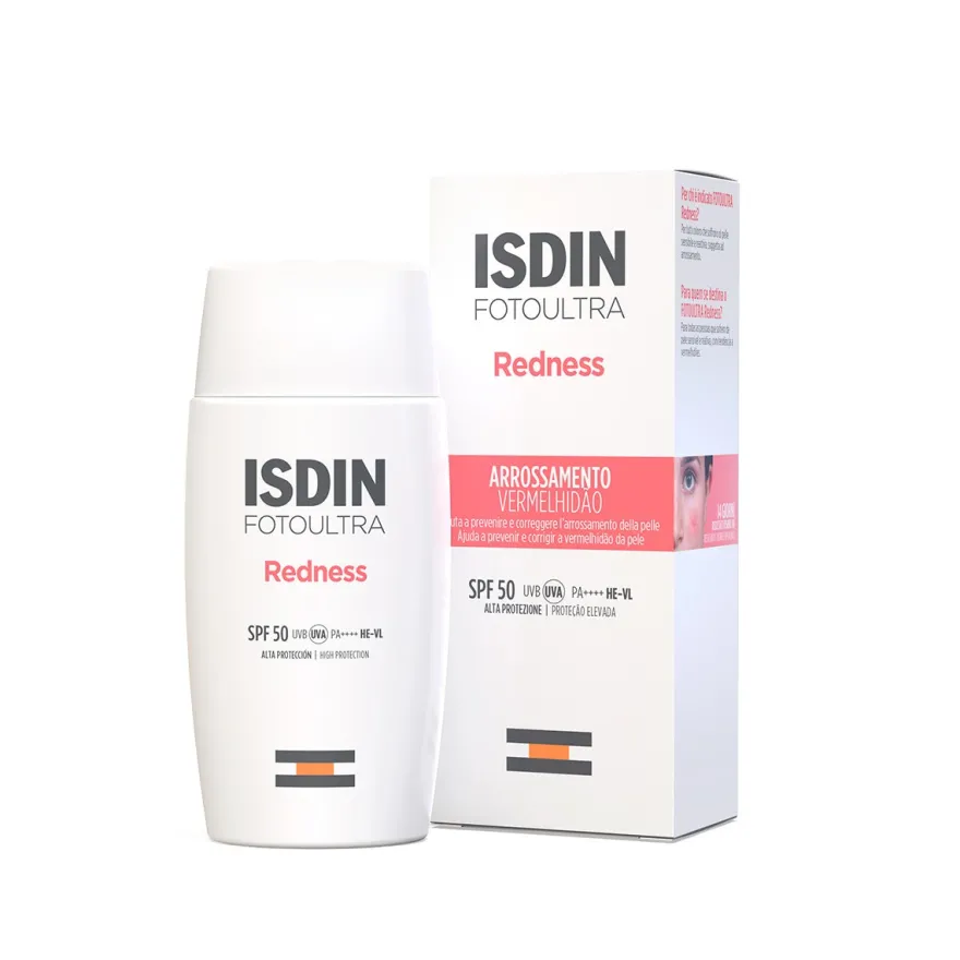 Isdin Foto Ultra Redness SPF50 Fotoprotezione Viso 50ml