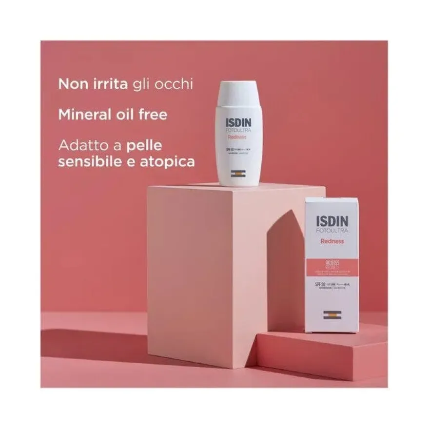 Isdin Foto Ultra Redness SPF50 Fotoprotezione Viso 50ml