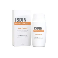 Isdin FotoUltra 100 Spot Prevent Fluid SPF 50+ 50ml - Protezione Solare Avanzata