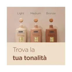 Isdin Fusion Water Color Light Fotoprotezione Colorata Ultraleggera 50ml SPF50