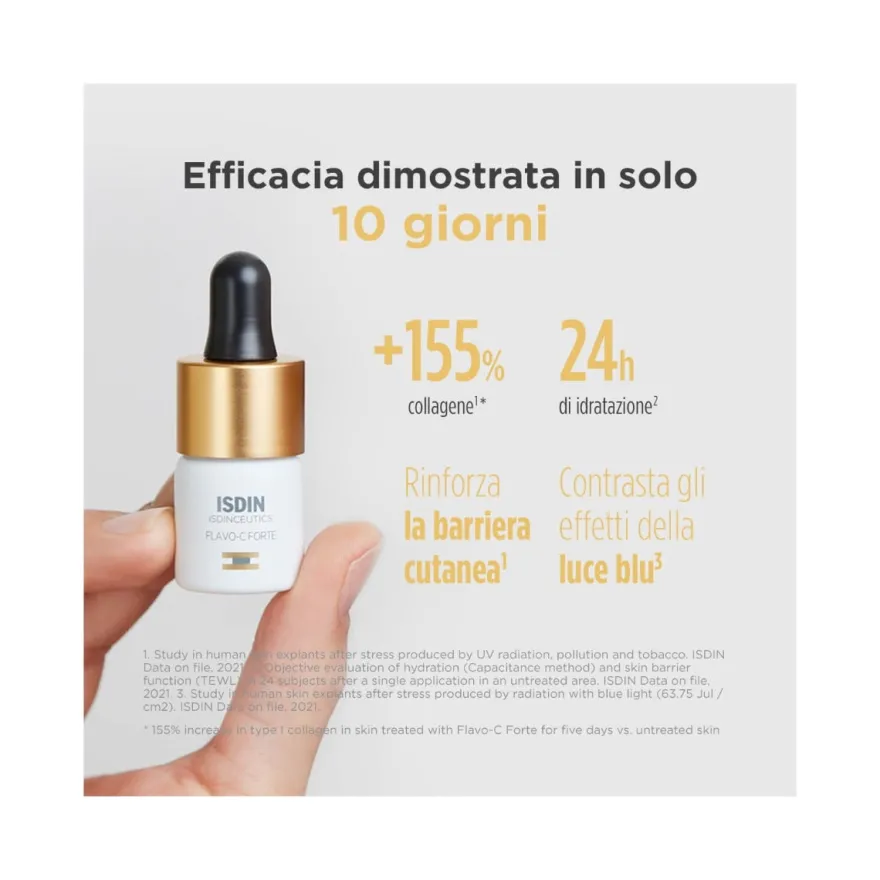 Isdin Isdinceutics Flavo-C Forte Viso 3 Flaconcini