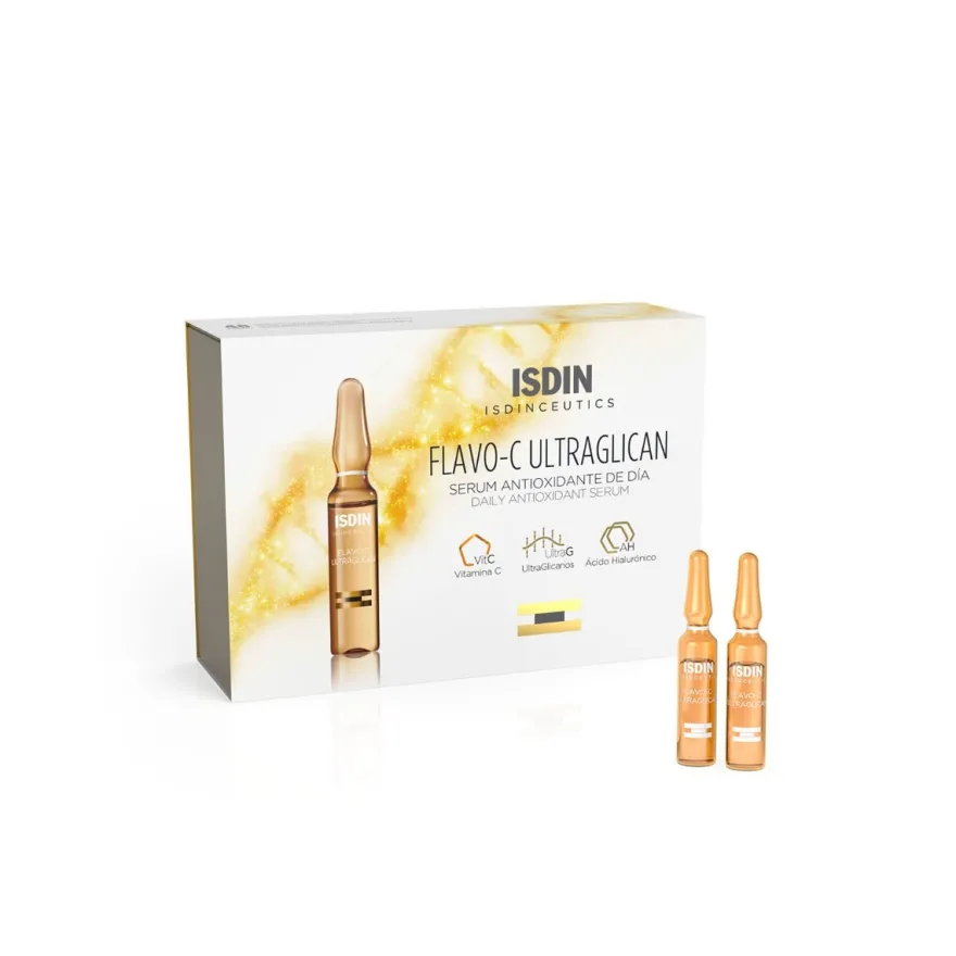 Isdin Isdinceutics Flavo-C Ultraglican Viso 30 Fiale