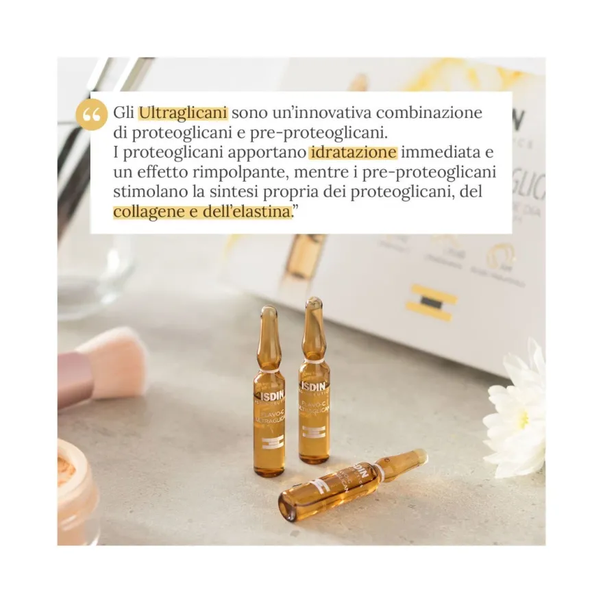 Isdin Isdinceutics Flavo-C Ultraglican Viso 30 Fiale