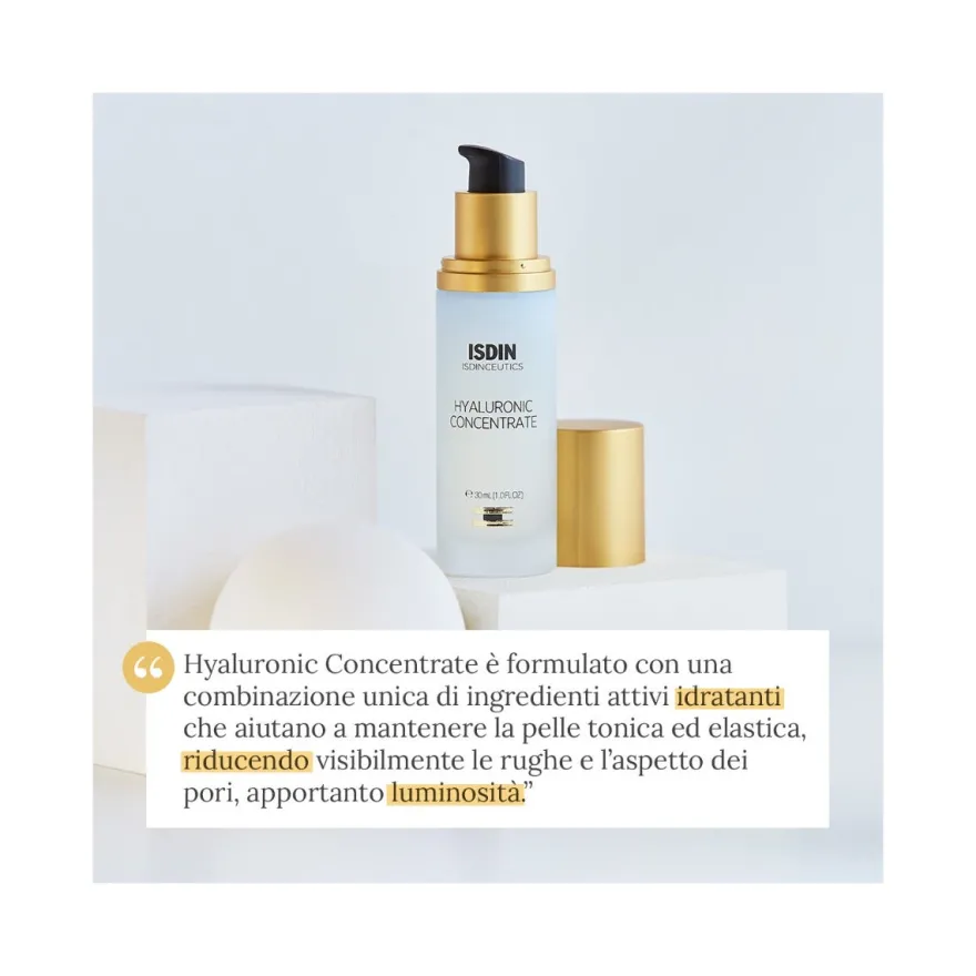 Isdin Isdinceutics Hyaluronic Concentrate Viso 30ml