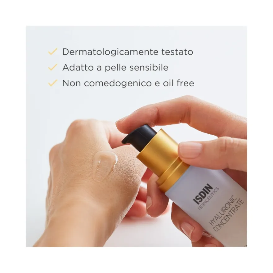 Isdin Isdinceutics Hyaluronic Concentrate Viso 30ml