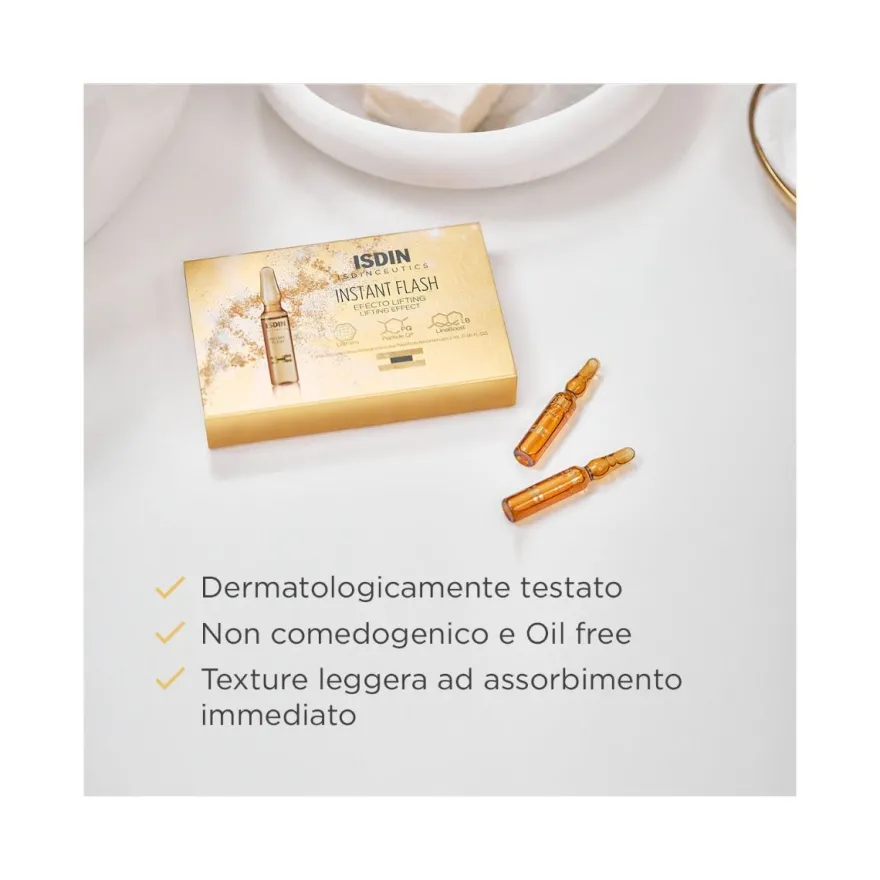 Isdin Isdinceutics Instant Flash Viso 5 Fiale
