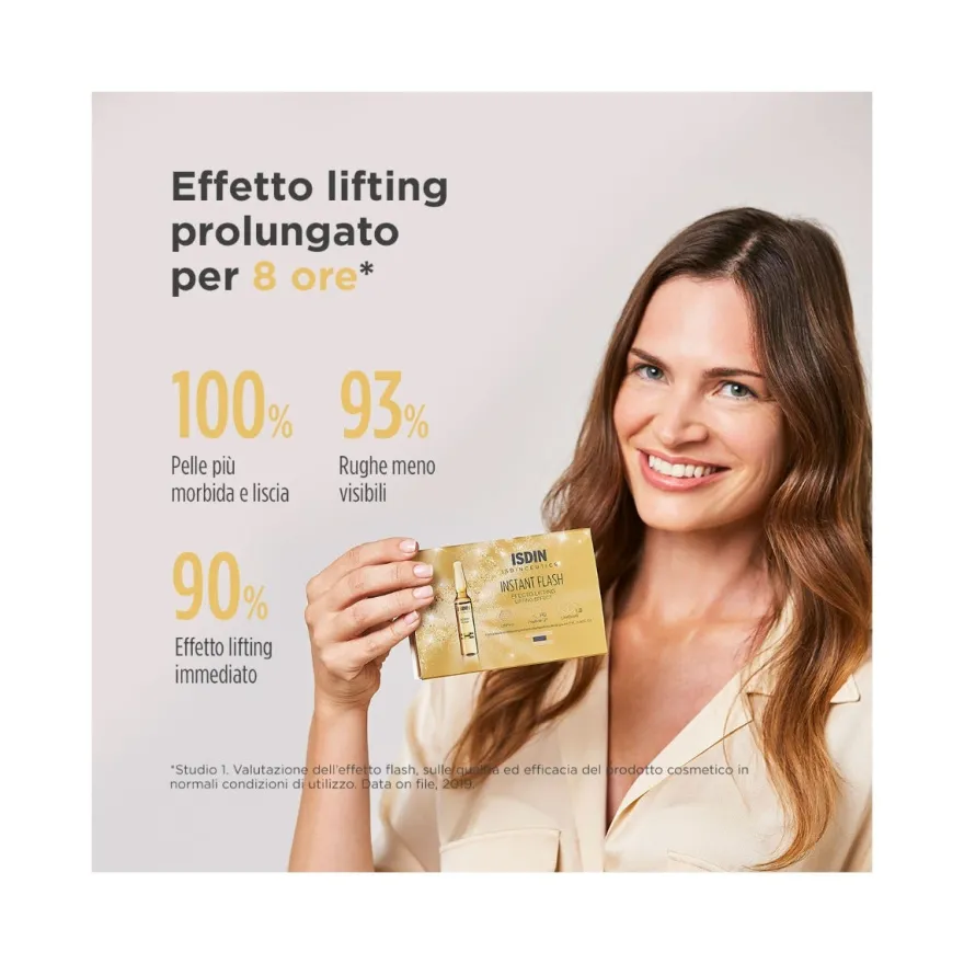 Isdin Isdinceutics Instant Flash Viso 5 Fiale