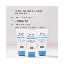 Isdin Nutradeica Gel Crema Viso Pelle Seborroica 50ml