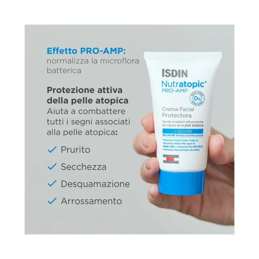 Isdin Nutratopic Pro-Amp Crema Viso 50ml