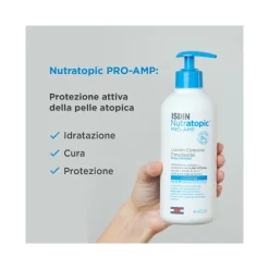 Isdin Nutratopic PRO-AMP Lozione Emolliente Pelle Atopica 400ml