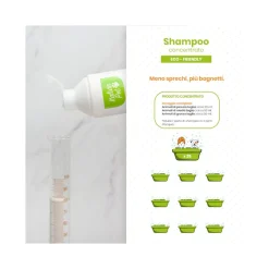 Italian Pet Shampoo Concentrato Naturale Per Animali Domestici Ph Neutro 500ml