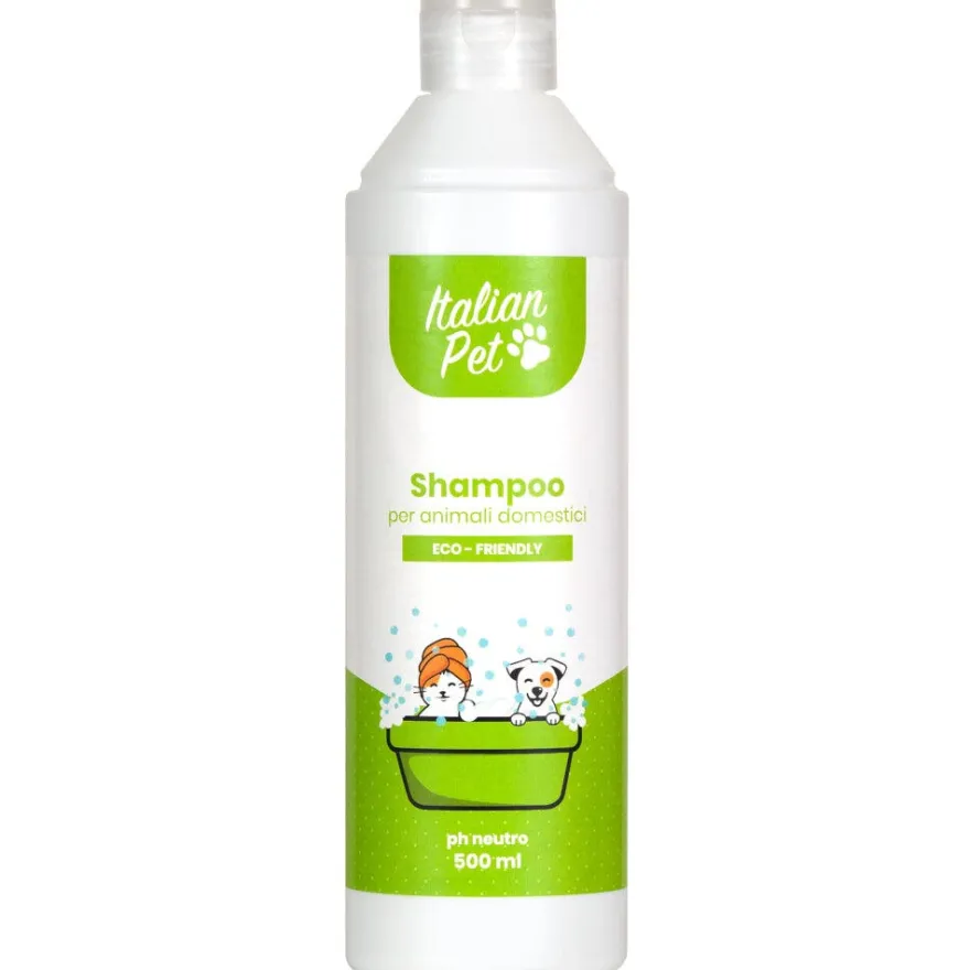 Italian Pet Shampoo Concentrato Naturale Per Animali Domestici Ph Neutro 500ml