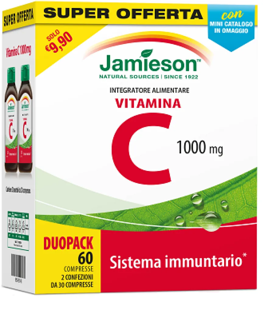 Jamieson Vitamina C 1000 60 Compresse Duopack