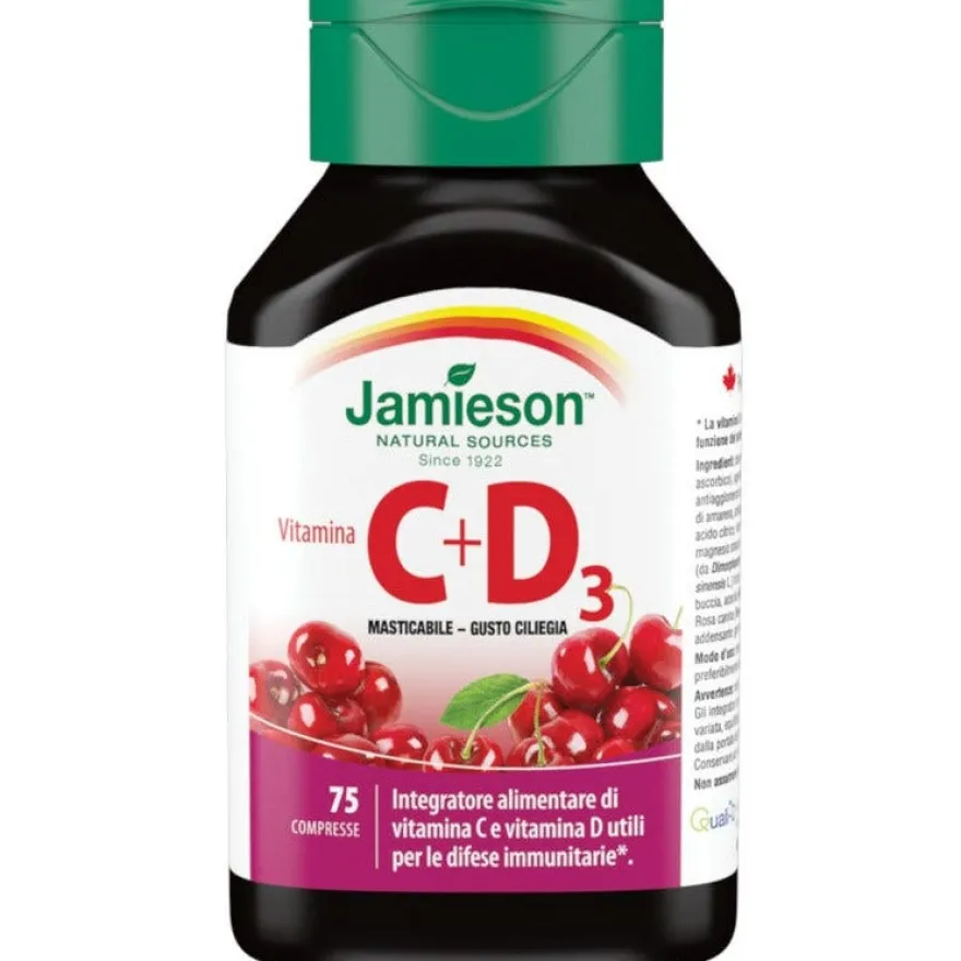 Jamieson Vitamina C+D3 75 Compresse