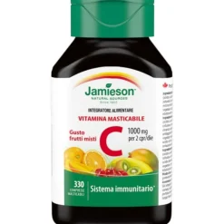 Jamieson Vitamina C 1000 Frutti Misti 330 Compresse Masticabili