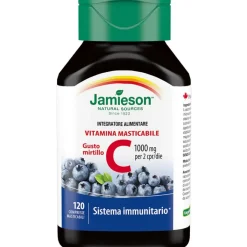 Jamieson Vitamina C 1000 Mirtillo 120 Compresse Masticabili