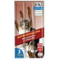 Joki Plus Bastoncino Con Selvaggina Gatti Adulti 3x5g