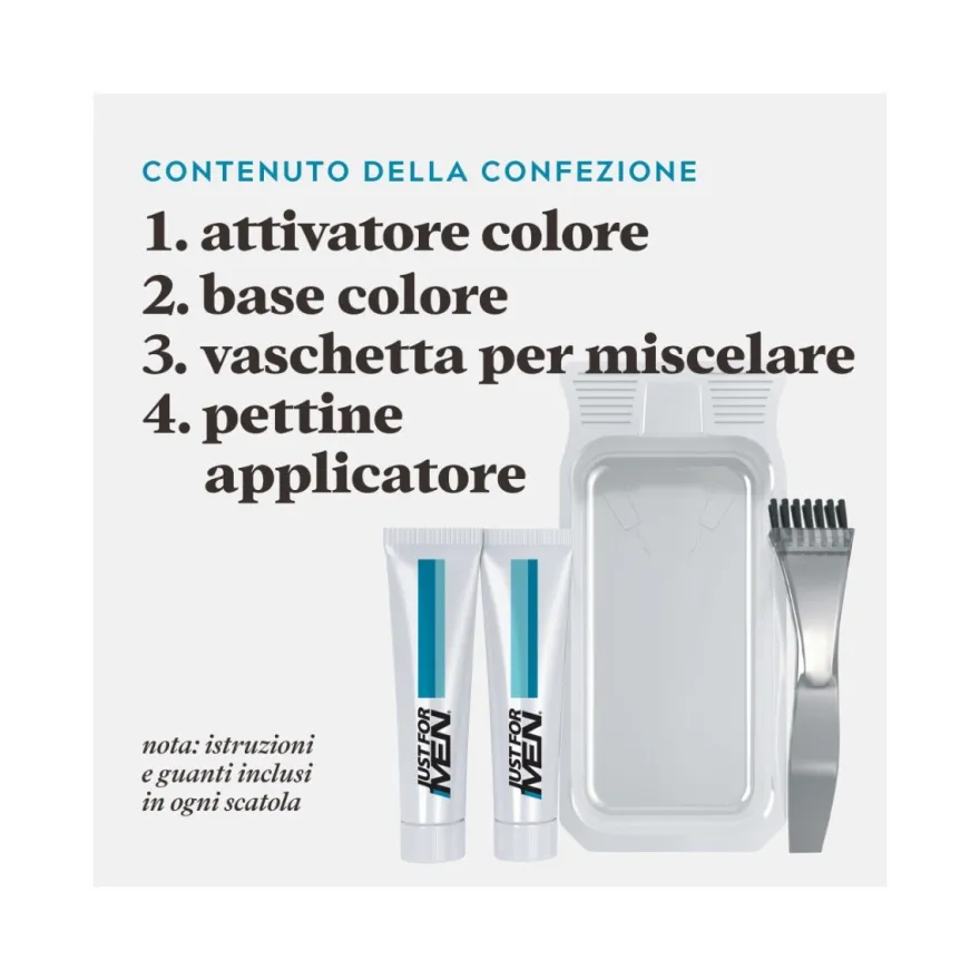Just For Men Barba&Baffi M25 Castano Chiaro 51g