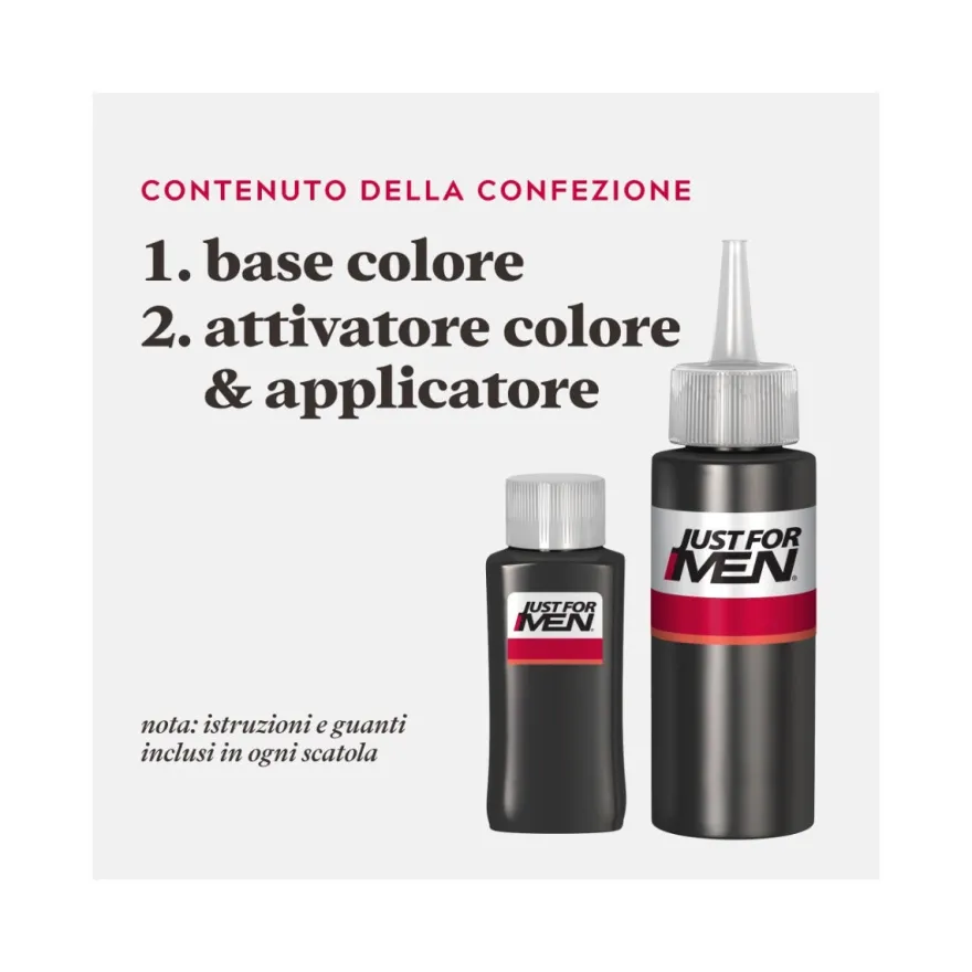 Just For Men Shampoo Colorante Castano Medio 30ml