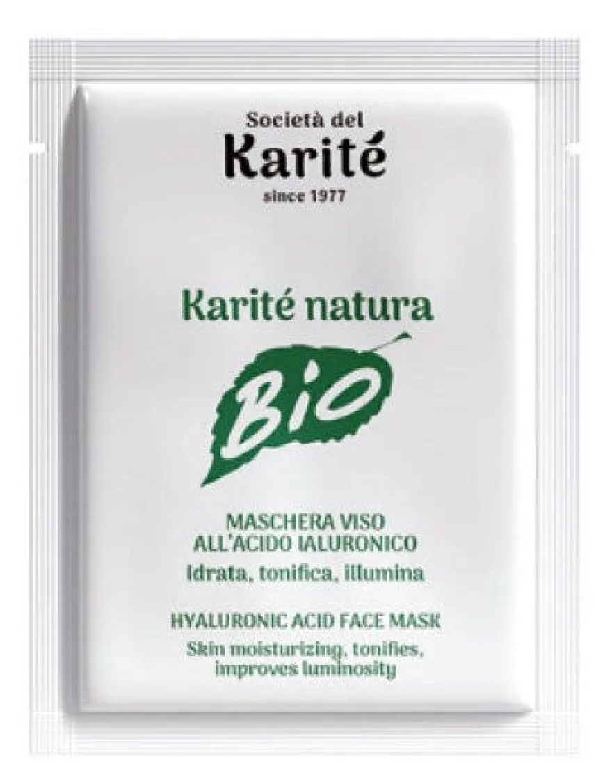 Karité Natura Bio Maschera Acido Ialuronico 1 Pezzo
