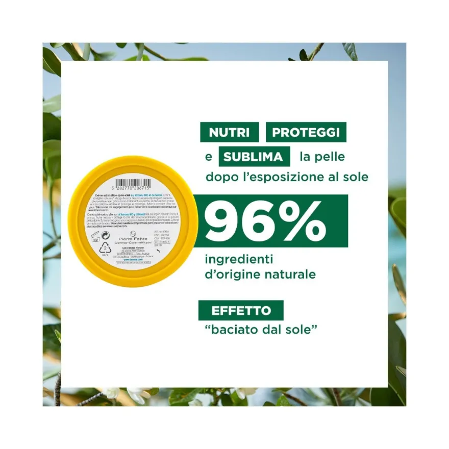 Klorane Crema Sublimatrice Doposole Viso E Corpo 200ml