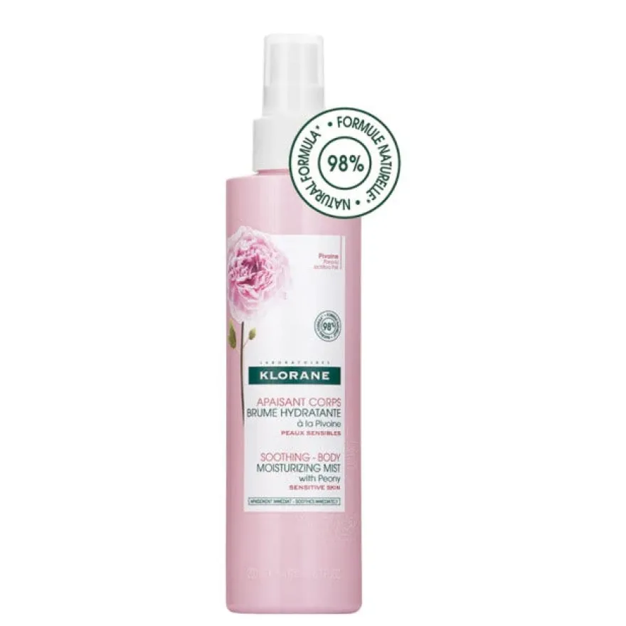 Klorane Latte Idratante Nebulizzato Alla Peonia 200ml