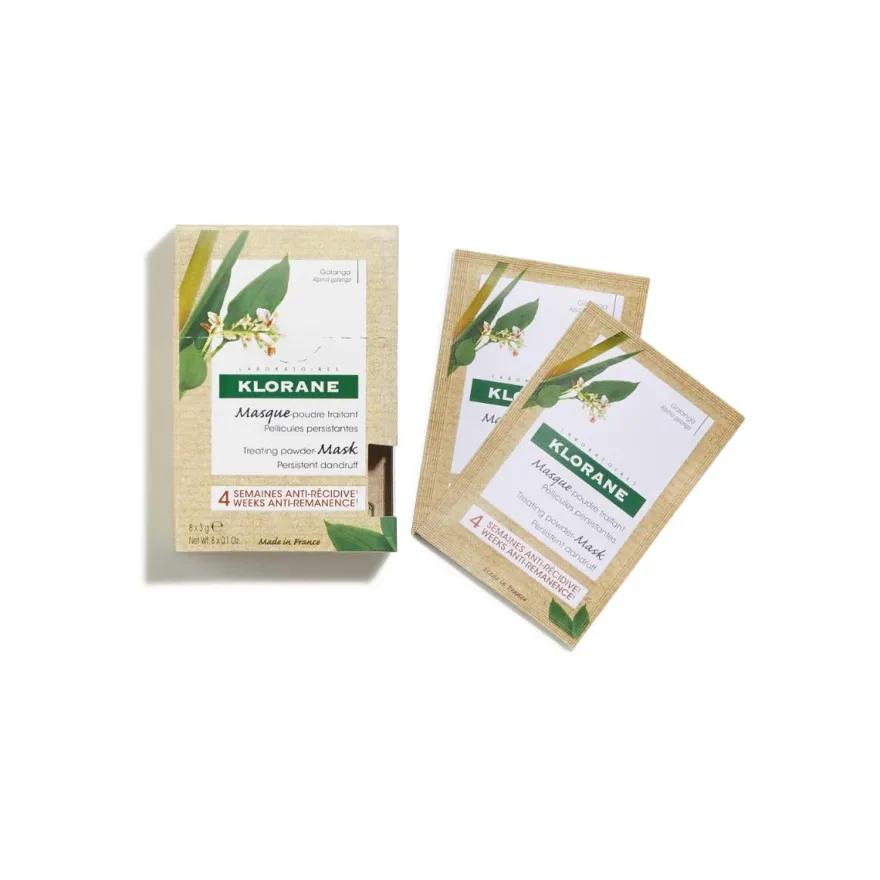 Klorane Maschera In Polvere Galanga 8x3g
