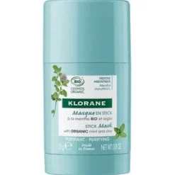 Klorane Maschera Stick Purificante Menta Acquatica Bio 25g