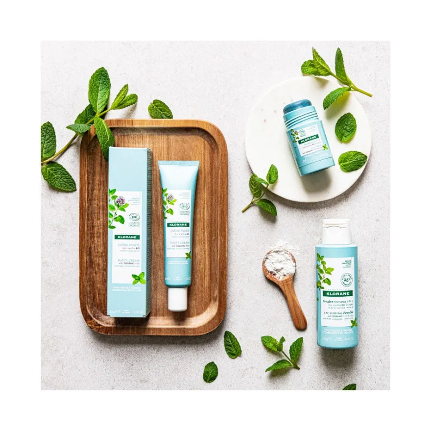 Klorane Maschera Stick Purificante Menta Acquatica Bio 25g
