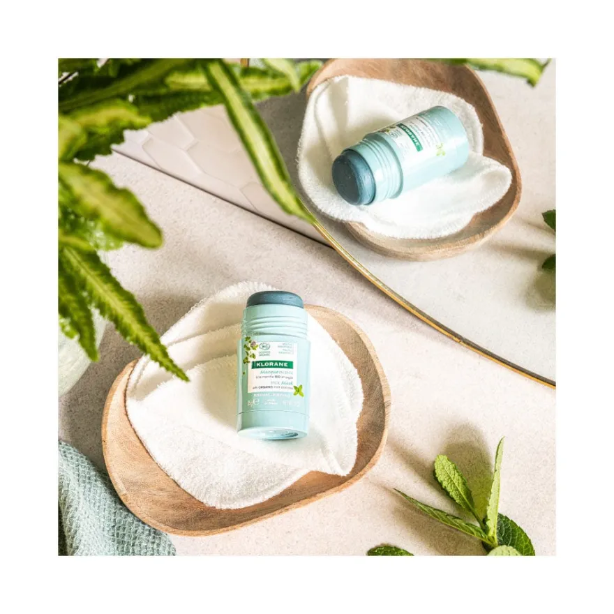 Klorane Maschera Stick Purificante Menta Acquatica Bio 25g