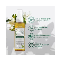 Klorane Olio al Tamanu Bio E Monoï 100ml
