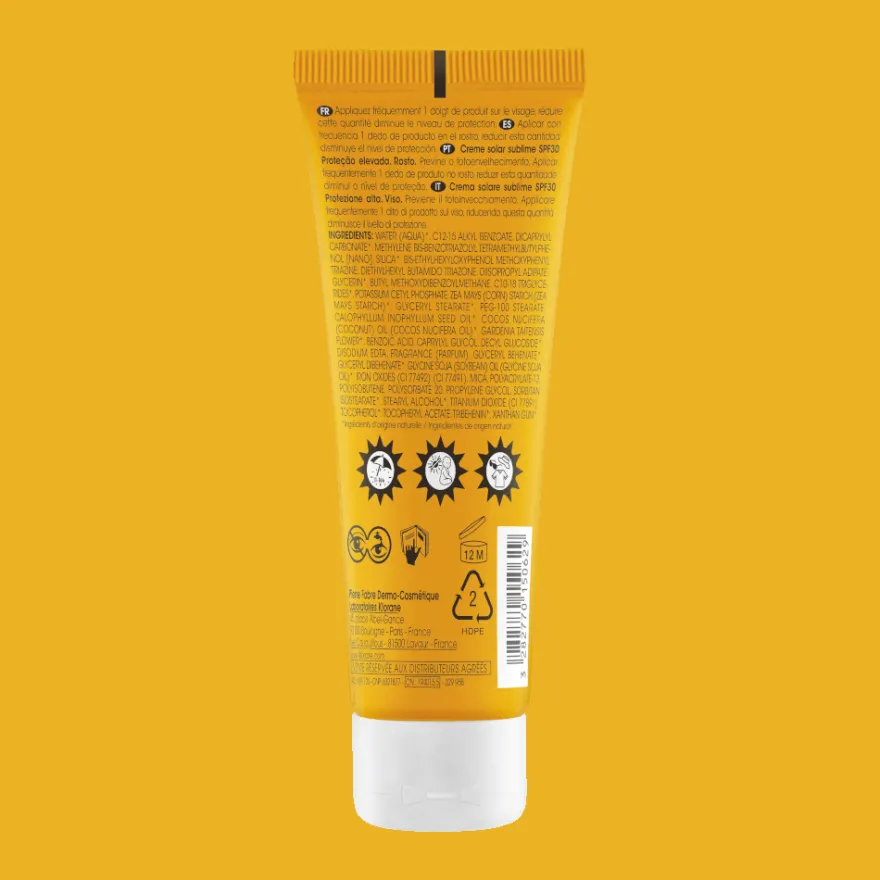 Klorane Polysianes Crema Solare Sublime SPF 30 50ml
