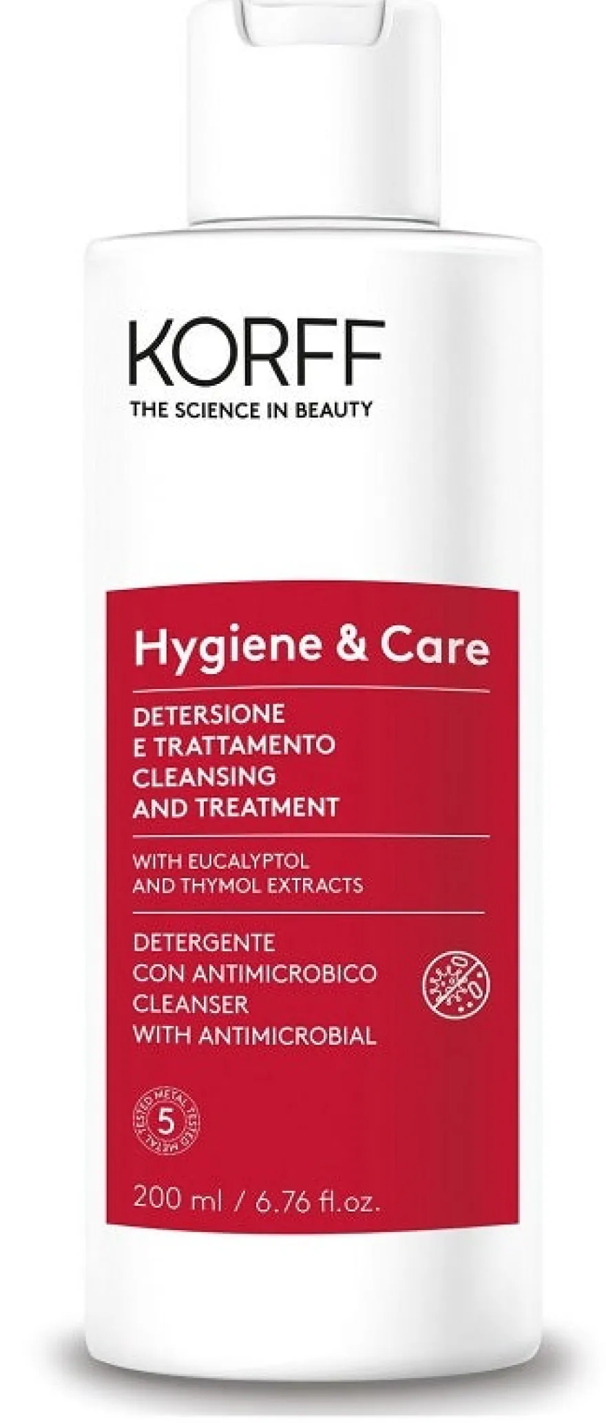 Korff Detergente Con Antimicrobico 200ml