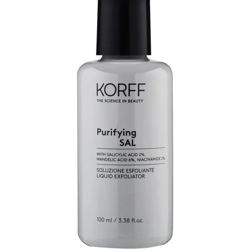 Korff Soluzione Esfoliante Purificante SAL Con Acido Salicilico 100ml