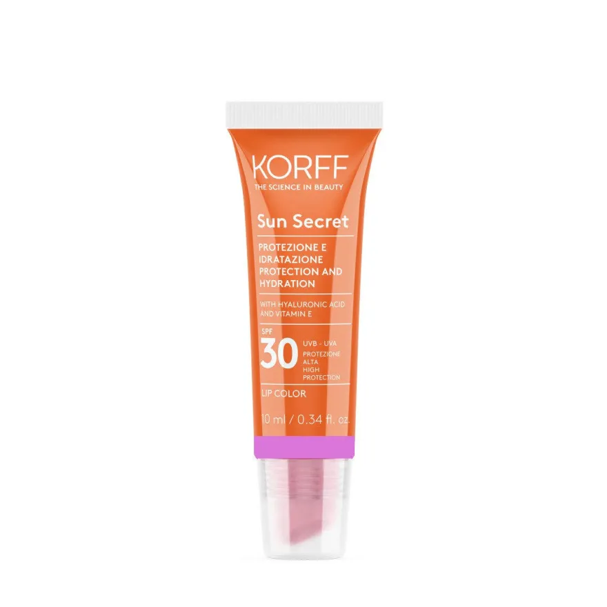 Korff Sun Secret Lip Color SPF30 Raspberry Pink 10ml