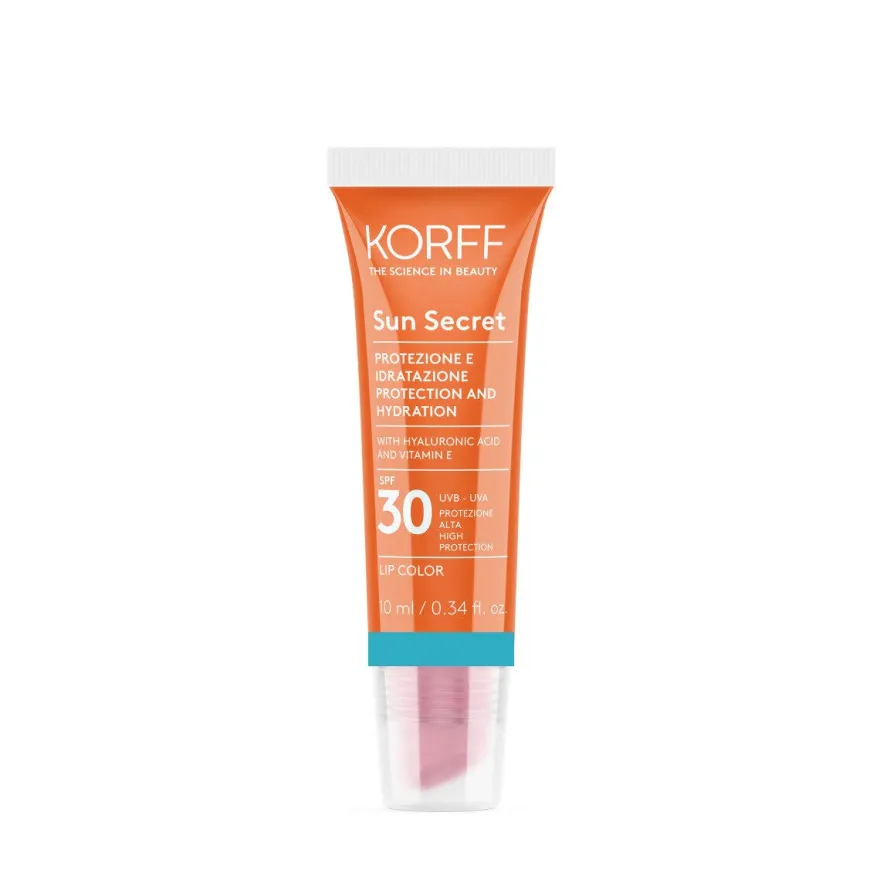 Korff Sun Secret Lip Color SPF30 Transparent Turquoise 10ml