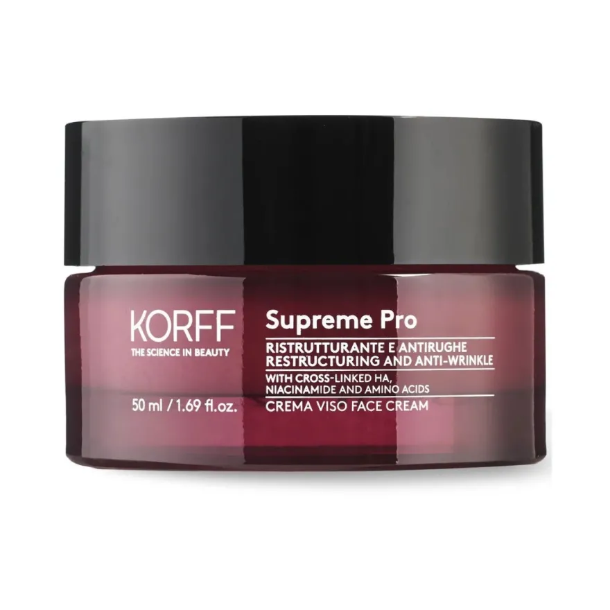 Korff Supreme Pro Crema Viso Ristrutturante Antirughe 50ml